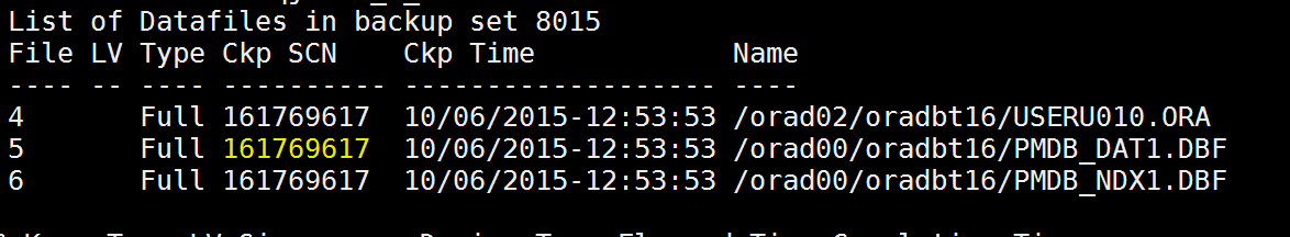 Restore table point in time recovery in Oracle 12c – Geodata Master