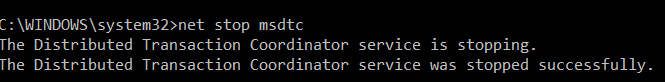stop-msdtc