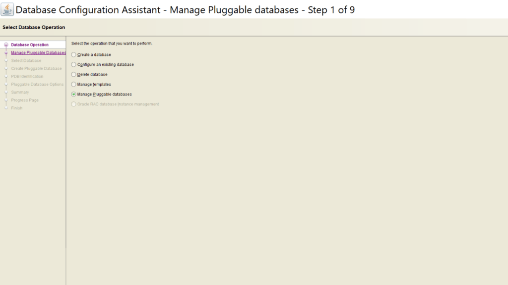 Oracle 18c new feature: Cloning PDB using DBCA (Database Configuration ...