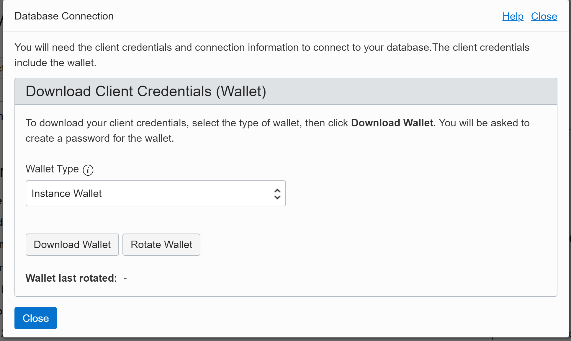 Steps to Create your Oracle Cloud ATP – Geodata Master